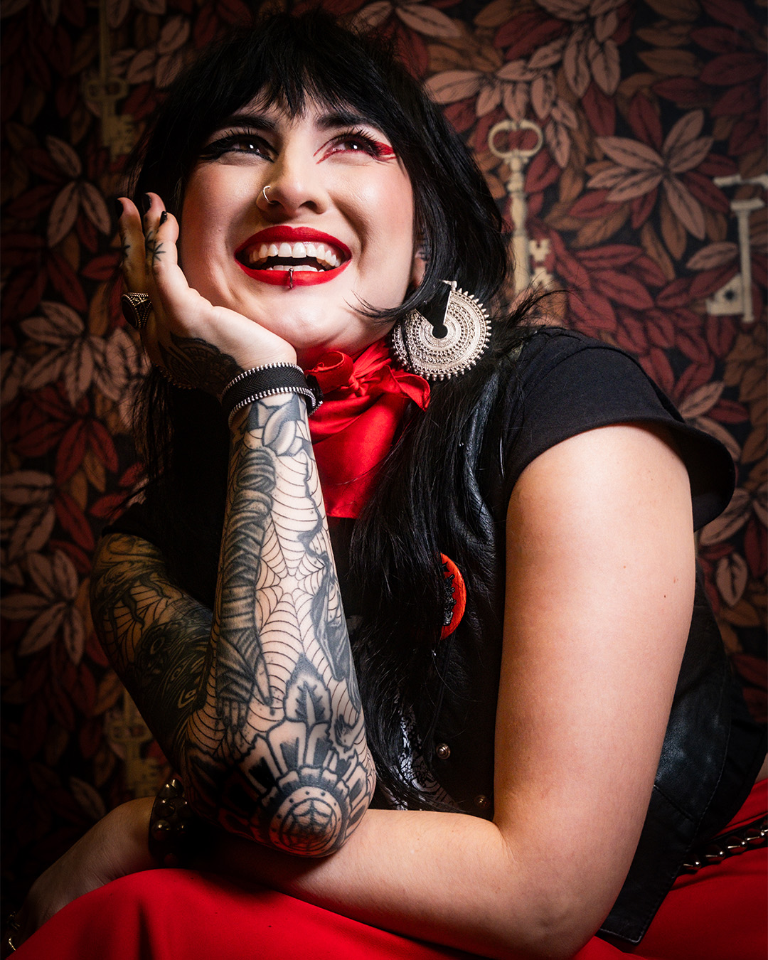 Daniela Rivas (Résidente) - Tatouage Traditionnel Américain - Rock n' Roll, Punk Rock