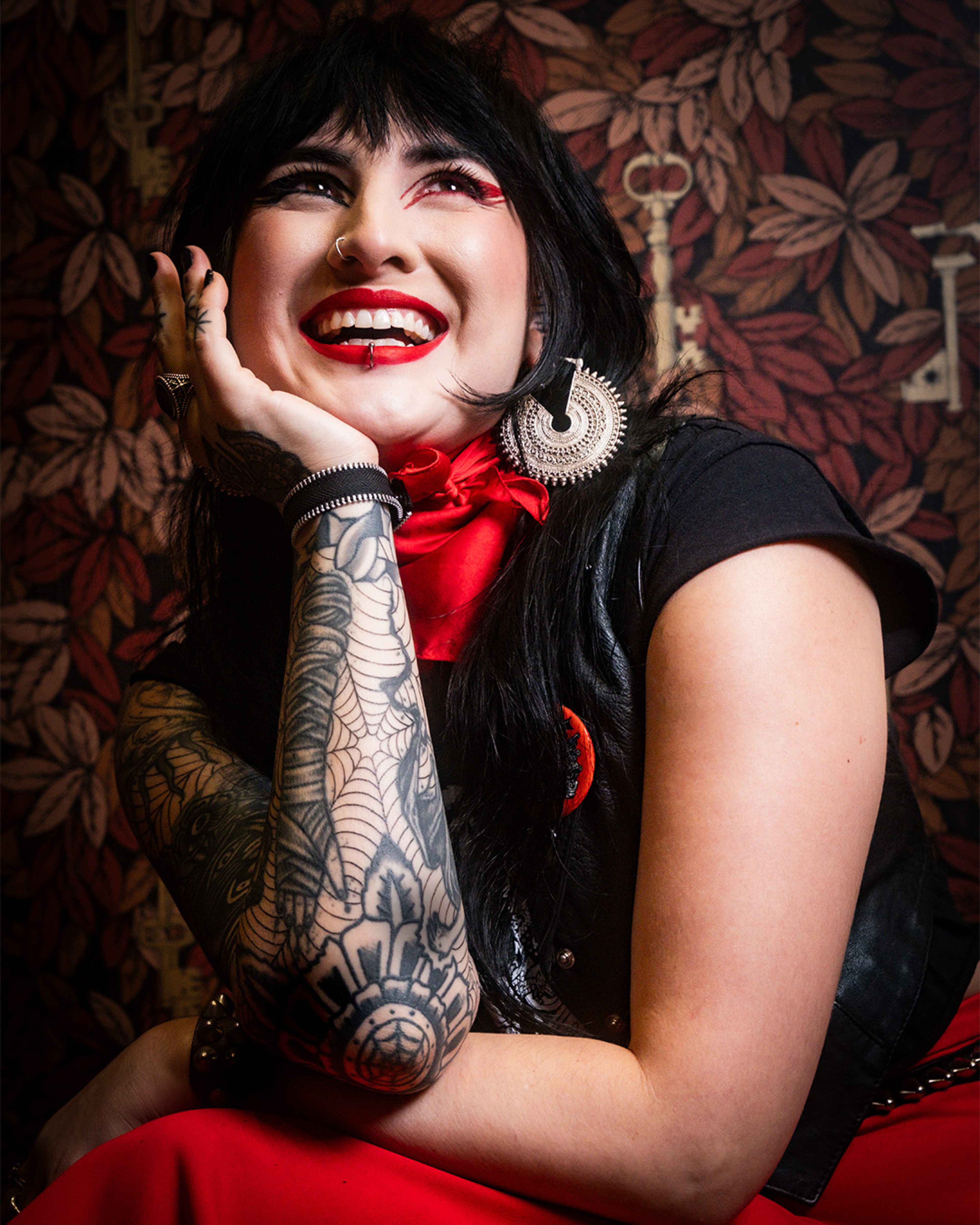 Daniela Rivas (Résidente) - Tatouage Traditionnel Américain - Rock n' Roll, Punk Rock
