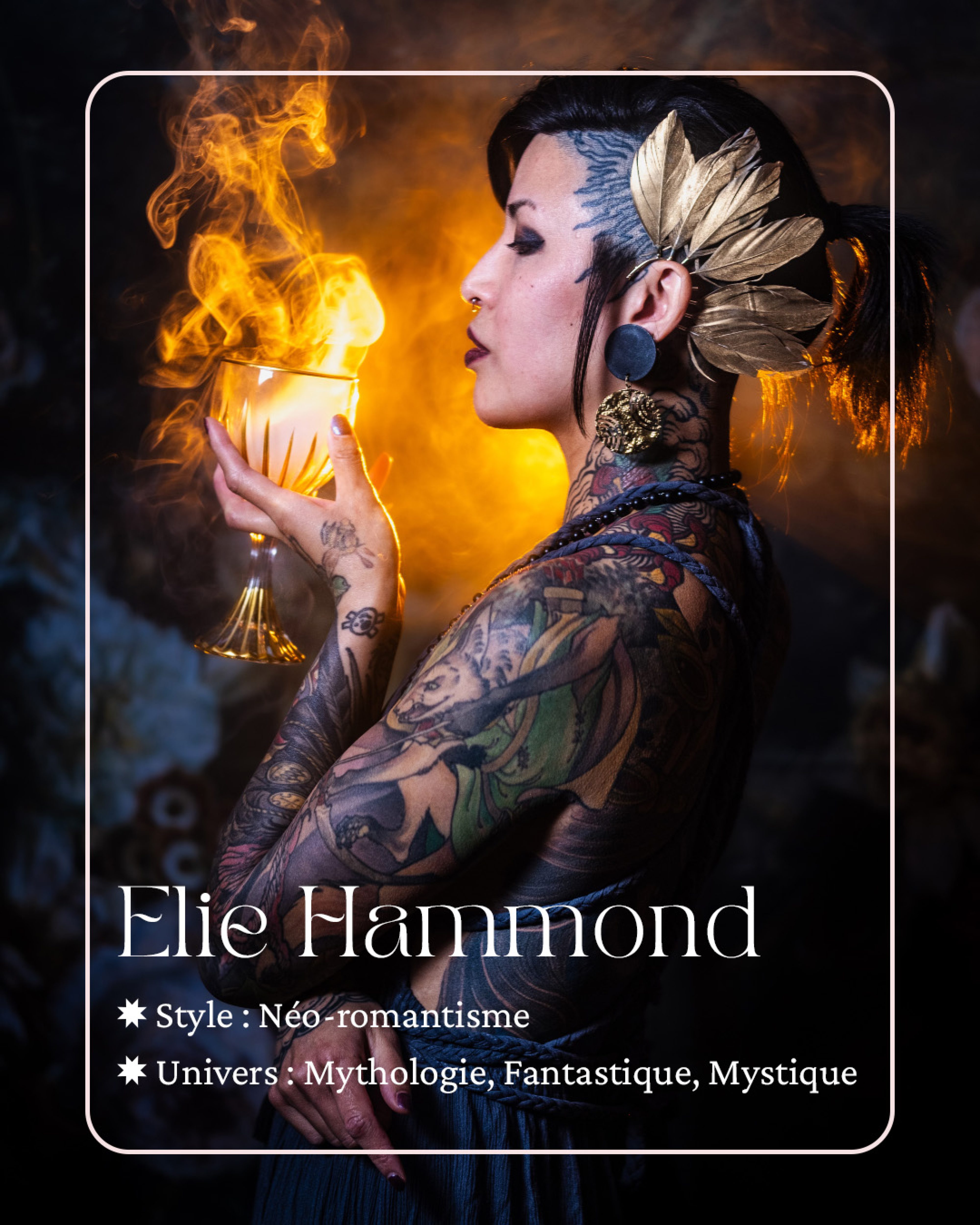 Elie Hammond (Owner) - Tattoo Néo-trad / Néo-romantisme - Mythologique, Fantastique, Mystique