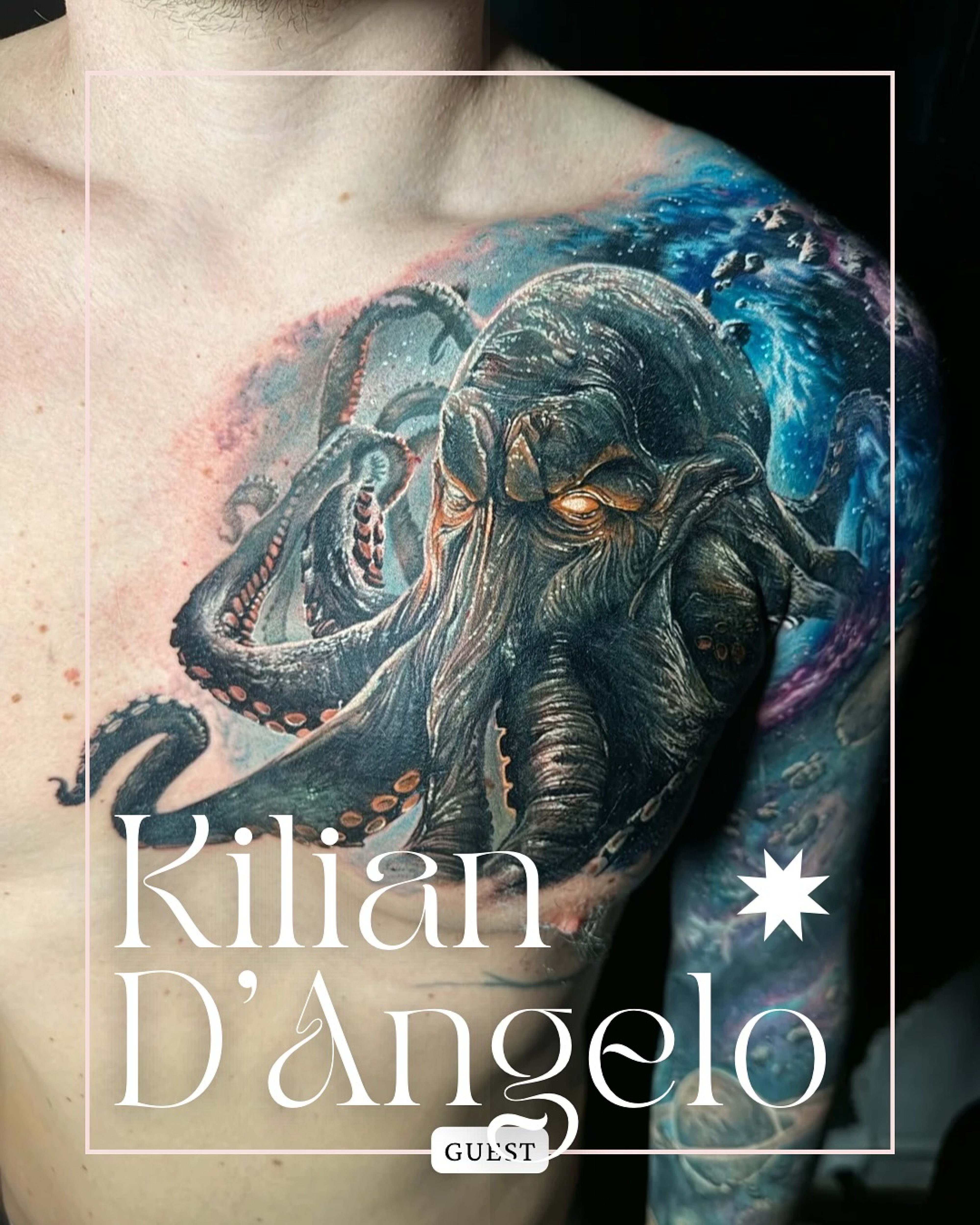 Kilian D'Angelo - Tatouage realisme pop-culture - Arcane Tattoo Studio Montreuil